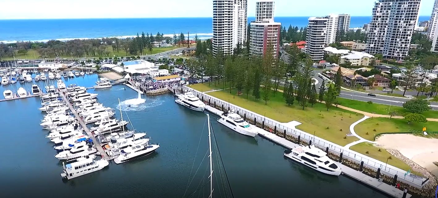 Superyacht berth opens
