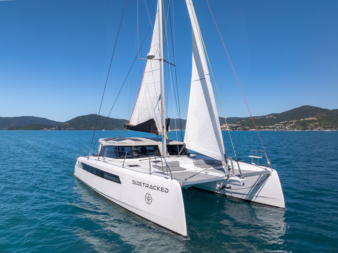 Sidetracked is the newest addition to the Whitsunday Escape fleet. Credit: Phill Gordon Riptide Creative